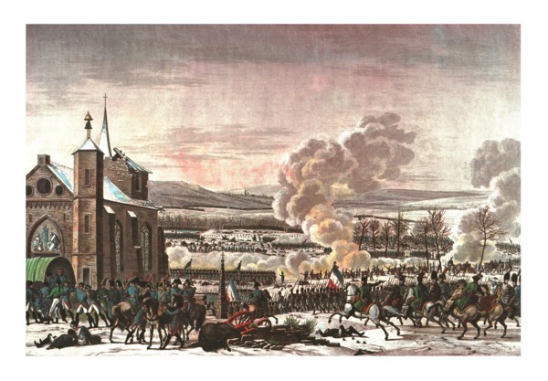 The Battle of Eylau, 9 February 1807, (c1850). Artist: Edme Bovinet.