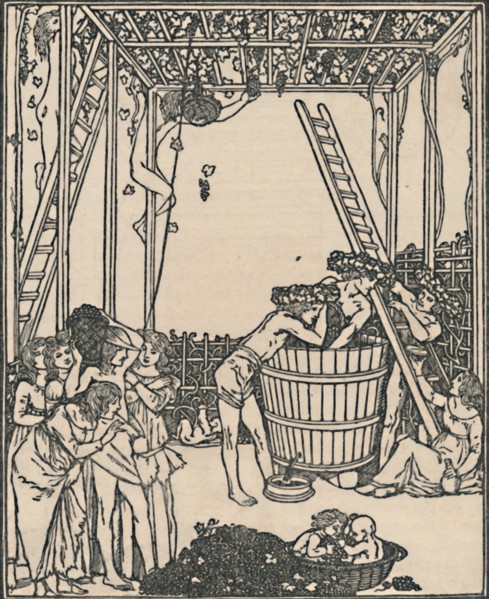 'The Vintage', 1919. Artist: Charles Shannon.