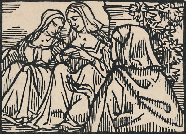 'Illustration for Villon's Ballade Des Femmes De Paris', 1919. Artist: Emile Bernard.