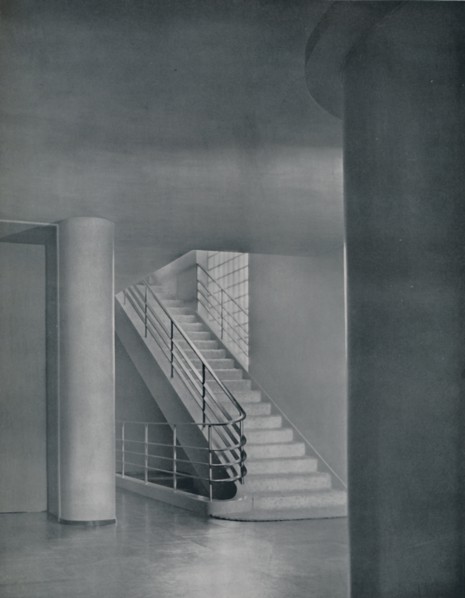 'The Entrance Hall and Staircase', 1942. Artist: Unknown.