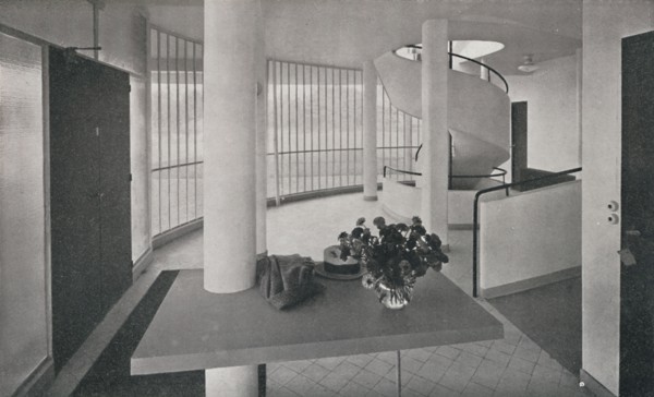 'Interior of the Villa at Poissy', 1933. Artist: Unknown.
