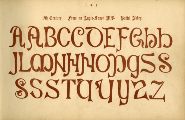 '9th Century. From an Anglo-Saxon MS. Battel Abbey', 1862. Artist: Unknown.