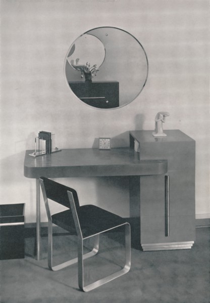 'Desk designed for Mrs. Adolph Stuber', 1933. Artist: Unknown.