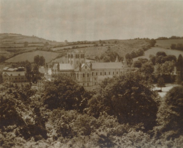 'Buckfast Abbey Church (South East)', late 19th-early 20th century. Artist: Unknown.