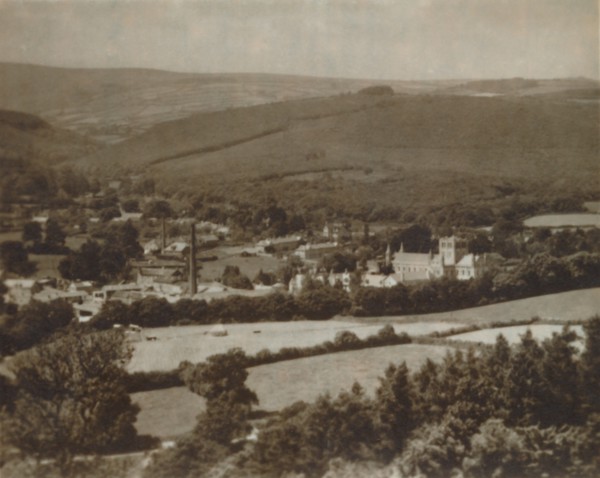 'Buckfast Abbey and Dartmoor', late 19th-early 20th century. Artist: Unknown.