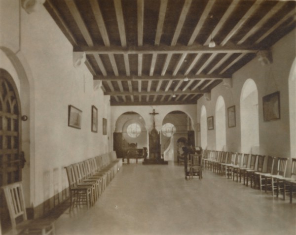 'Chapter Room, Buckfast Abbey', late 19th-early 20th century. Artist: Unknown.
