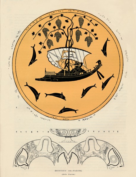 'Dionysus' Sea-faring, (Berlin Museum)', 1886. Artist: Unknown.