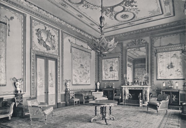 'The Centre Room, Buckingham Palace, North-West Corner', 1939. Artist: Unknown.