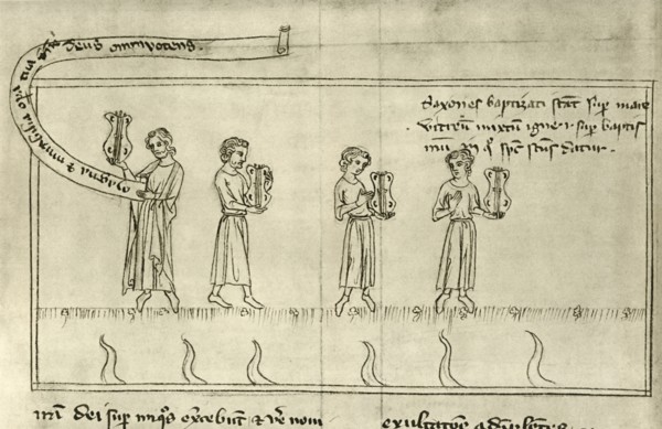 'Oliphants and crots; Scriptum super apocalypsim, from the end of the fourteenth century.', 1948. Artist: Unknown.