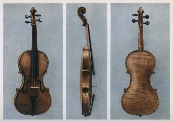 'Violin; Nicola Amati, Cremona; seventeenth century', 1948. Artist: Johann Georg Platzer.