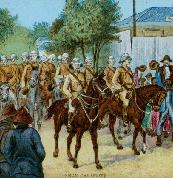 'Lord Roberts' State Entry into Bloemfontein', 1900 . Artist: Unknown.