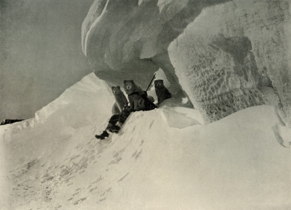 'A Snow Cornice', c1908, (1909).  Artist: Unknown.