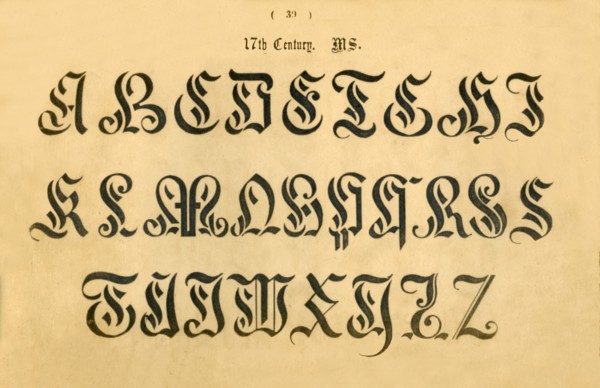 '17th Century. MS.', 1862. Artist: Unknown.