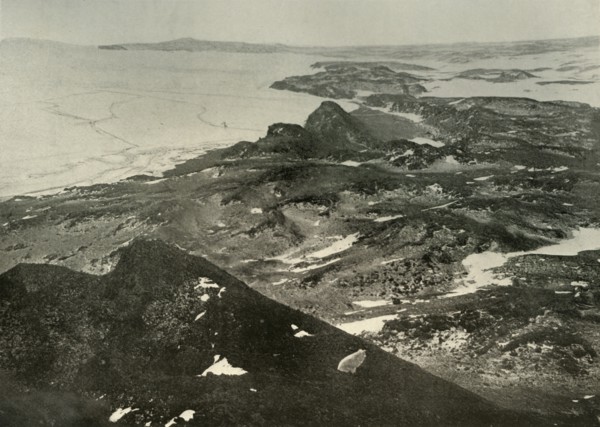 'Looking North Towards Cape Royds', c1908, (1909).  Artist: Unknown.