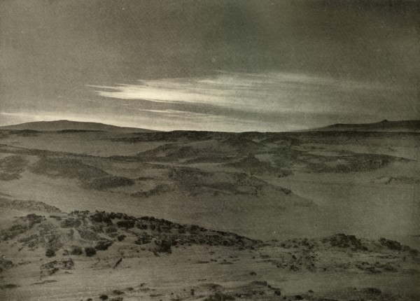 'A View North, Towards The Dying Sun, in March', c1908, (1909).  Artist: Unknown.