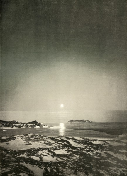 'The Full Moon in the Time of Autumn Twilight', c1908, (1909).  Artist: Unknown.