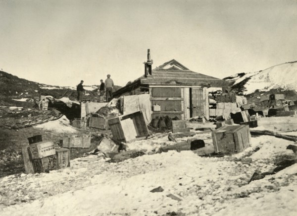 'The Hut in Summer Time; Coal Bags at the Left', c1908, (1909).  Artist: Unknown.