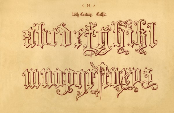 '16th Century. Gothic.', 1862. Artist: Unknown.