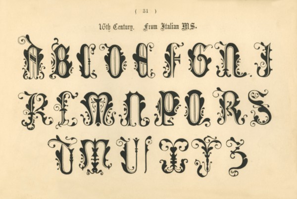 '16th Century. From Italian MS.', 1862. Artist: Unknown.