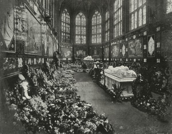 'Funeral of H.R.H. The Duke of Clarence, January 1892', (c1897). Artist: E&S Woodbury.