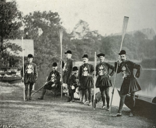 'Her Majesty's Watermen', (c1897). Artist: E&S Woodbury.