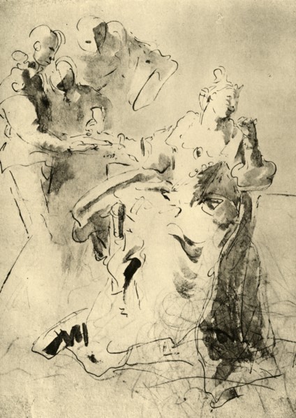 'Cleopatra', before 1751, (1928). Artist: Giovanni Battista Tiepolo.