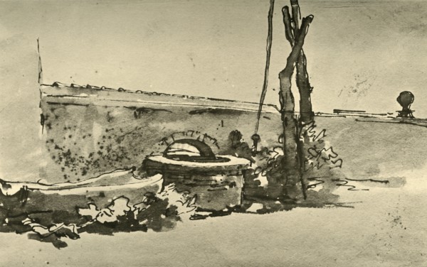 'A Well', mid 18th century, (1928). Artist: Giovanni Battista Tiepolo.