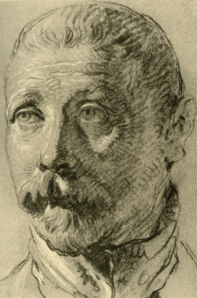 'Head of a Bearded Man', mid 18th century, (1928). Artist: Giovanni Battista Tiepolo.