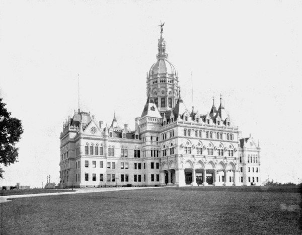 State Capitol, Hartford, Connecticut, USA, c1900.  Creator: Unknown.