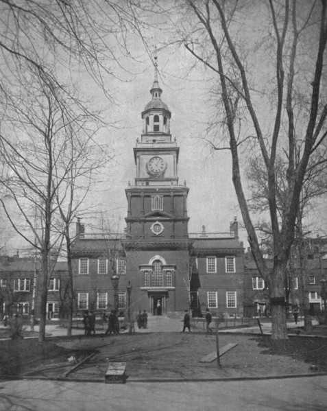 Independence Hall, Philadelphia, USA, c1900.  Creator: Unknown.