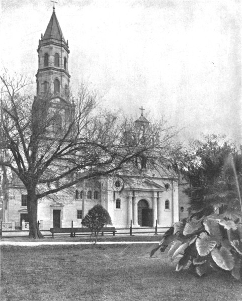 Cathedral of St. Augustine, Florida, USA, c1900. Creator: Unknown.