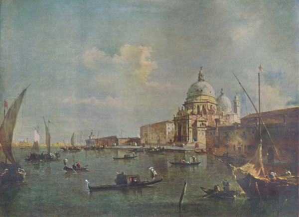 'Santa Maria Della Salute', 1780s, (1925). Creator: Francesco Guardi.