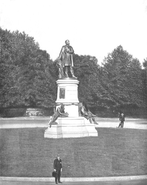 Garfield Statue, Washington DC, USA, c1900. Creator: Unknown.