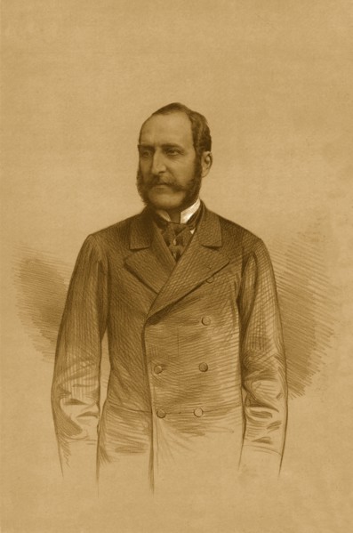 'Colonel Kingscote C.B.M.P.', 1879. Creator: Vincent Brooks Day & Son.