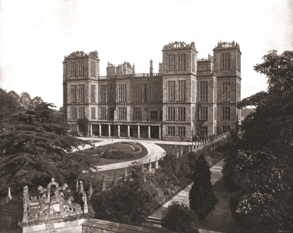 Hardwick Hall, Derbyshire, 1894. Creator: Unknown.