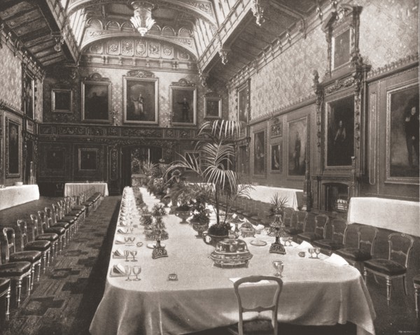 The Waterloo Chamber, Windsor Castle, Berkshire, 1894. Creator: Unknown.