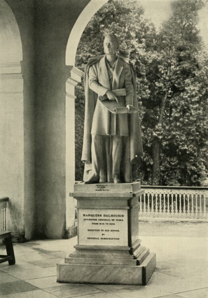 'Statue of Lord Dalhousie', 1925. Creator: Unknown.