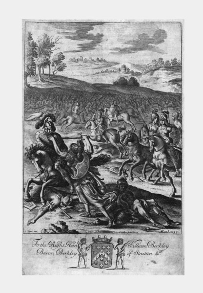 Camilla slaying Aunus, 1653. Creator: Francis Cleyn.