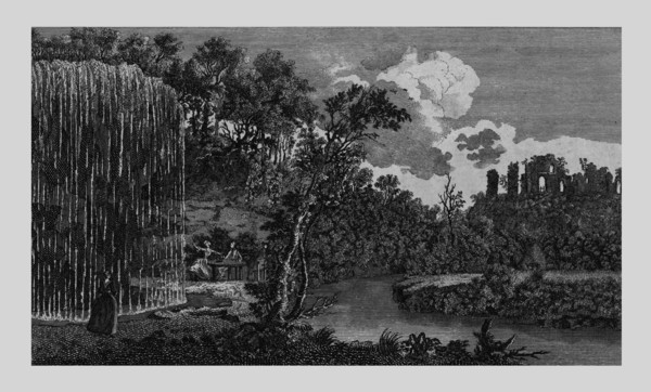 'The Petrifying or Dropping Well, and Ruins of Knaresbrough Castle in Yorkshire', 1771.  Creator: Unknown.