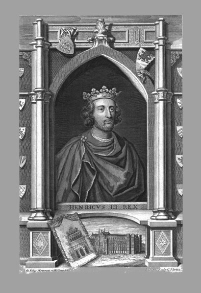 Monument to Henry III, c1730s. Creator: George Vertue.