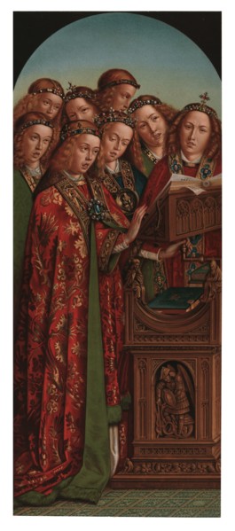 An angelic choir, (c1865). Creator: Christian Schultz.