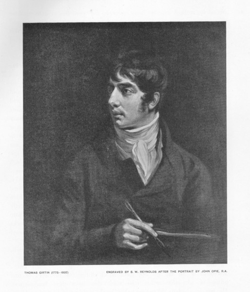 'Thomas Girtin (1775-1802)'.  Creator: Unknown.