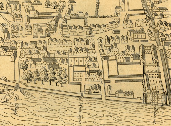'Fleet Street, The Temple, Etc.', (1897). Creator: Unknown.