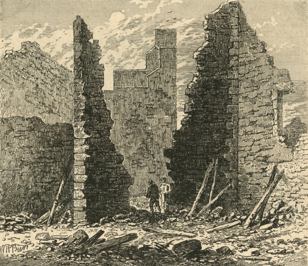 'Ruins of the Barbican on Ludgate Hill, 1792, (1897). Creator: Unknown.