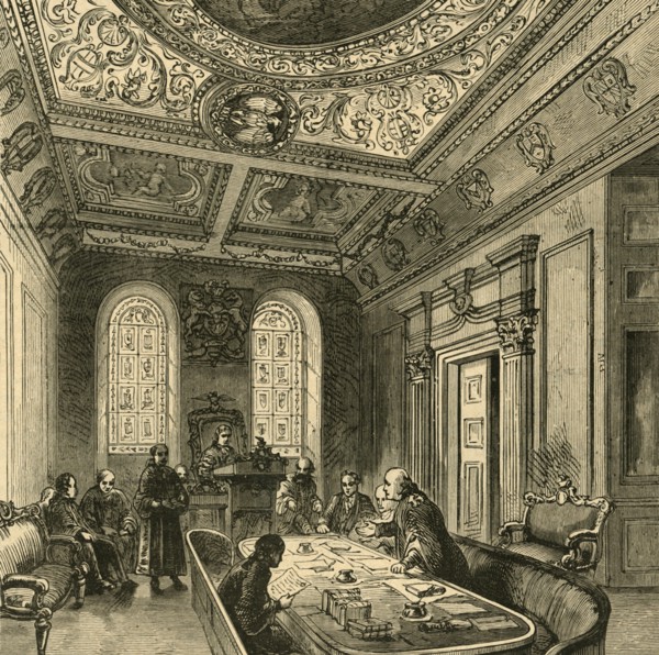 'The Old Court of Aldermen, Guildhall', 1897. Creator: Unknown.