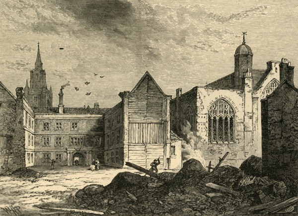 'Blackwell Hall in 1812', (1897). Creator: Unknown.