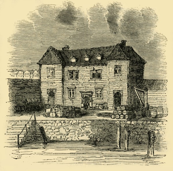 'The Custom House - Time of Elizabeth', (c1872). Creator: Unknown.