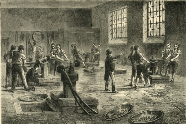 'Interior of the Mint', c1872. Creator: Unknown.