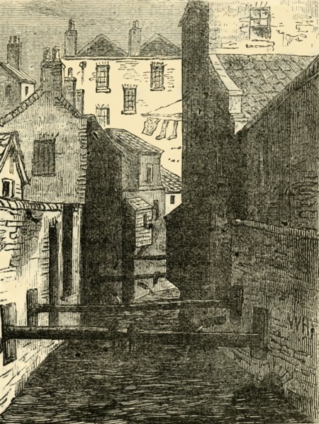 'The Fleet Ditch, from the Red Lion.', (c1872). Creator: Unknown.