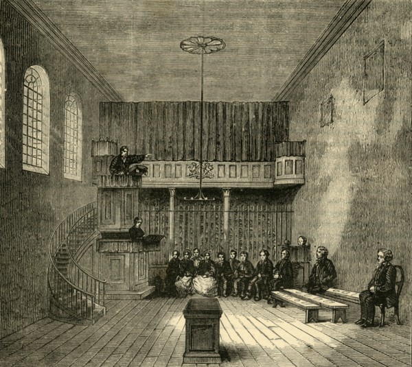 'The Chapel in Newgate', c1872. Creator: Unknown.